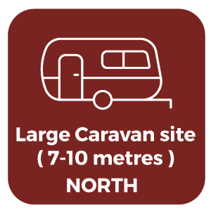 LARGE CARAVAN SITE 7-10M EAST